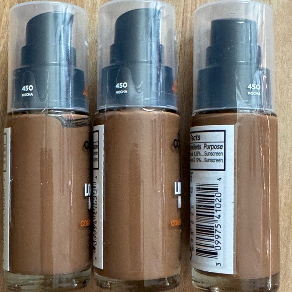 3 bottles of REVLON COLORSTAY Combo/Oily Skin Matte Foundation 450 Mocha Sealed - Picture 4 of 7